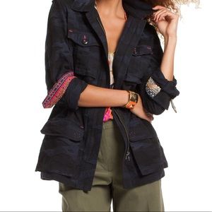 Trina Turk Micki Camo Jacket